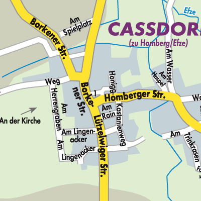 Stadtplan Caßdorf