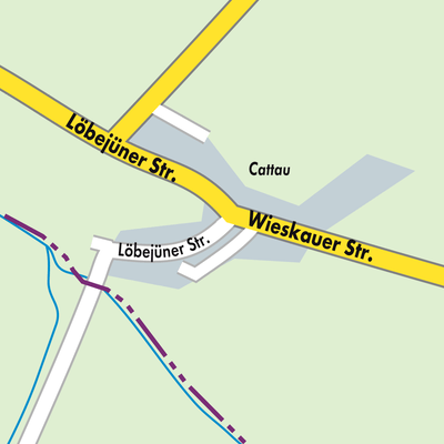 Stadtplan Cattau