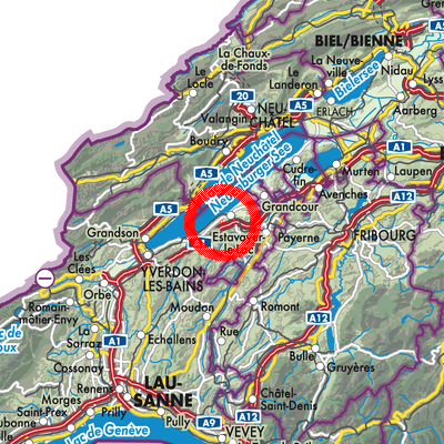 Landkarte Châtillon (FR)
