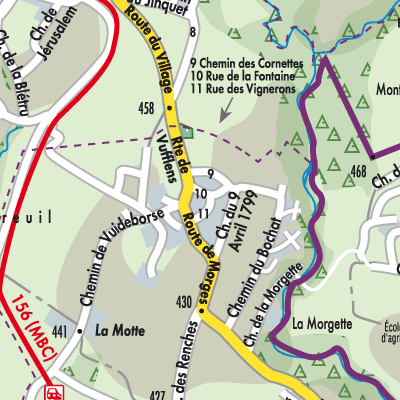 Stadtplan Chigny