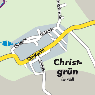 Stadtplan Christgrün