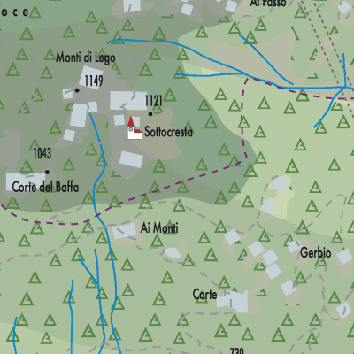 Stadtplan Circolo della Navegna