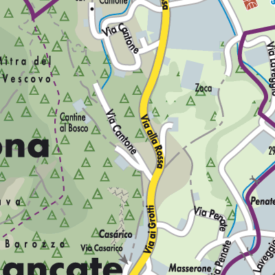 Stadtplan Circolo di Mendrisio