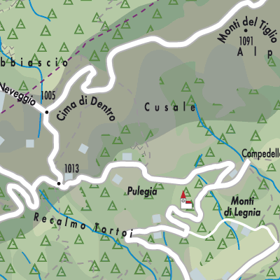 Stadtplan Circolo di Sant’Antonino