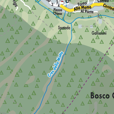 Stadtplan Circolo d'Onsernone