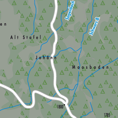 Stadtplan Conters im Prättigau