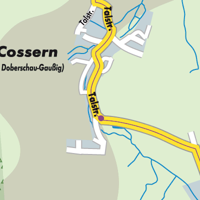 Stadtplan Cossern