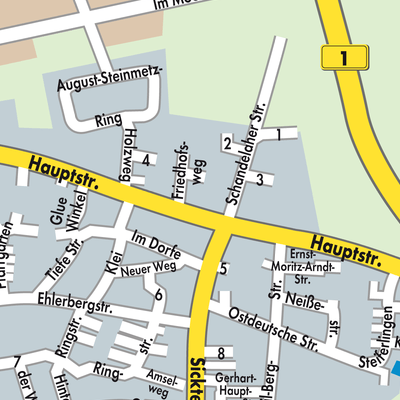 Stadtplan Cremlingen