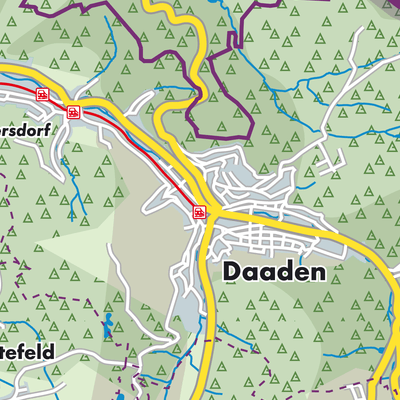 Übersichtsplan Daaden-Herdorf