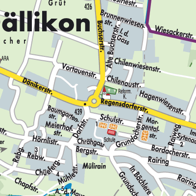 Stadtplan Dällikon