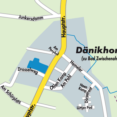 Stadtplan Dänikhorst