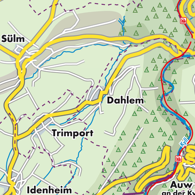 Übersichtsplan Dahlem