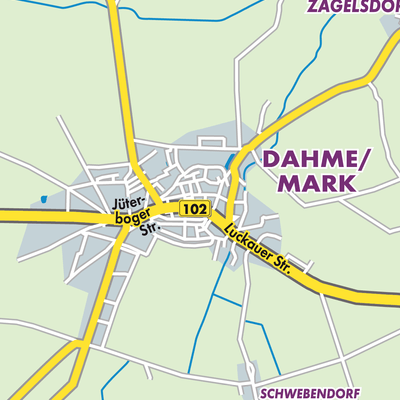 Übersichtsplan Dahme/Mark