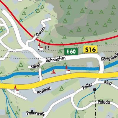 Stadtplan Dalaas