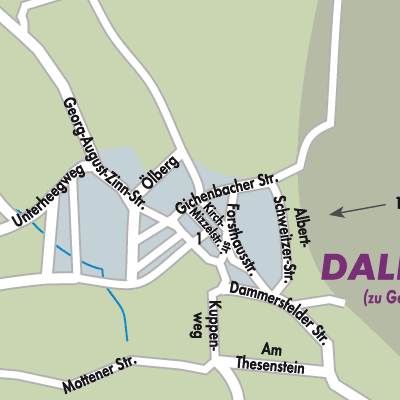 Stadtplan Dalherda