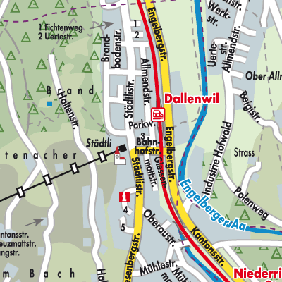 Stadtplan Dallenwil