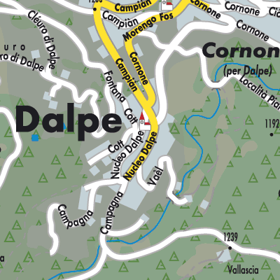 Stadtplan Dalpe