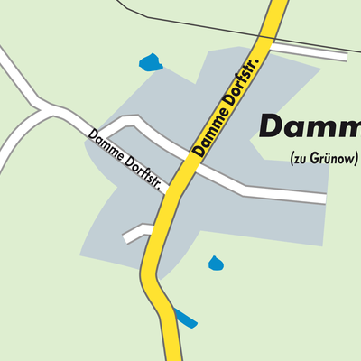 Stadtplan Damme