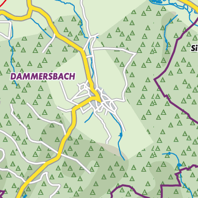 Übersichtsplan Dammersbach