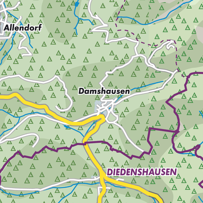 Übersichtsplan Damshausen
