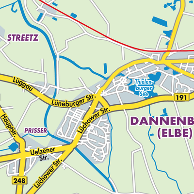 Übersichtsplan Dannenberg