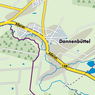 Übersichtsplan Dannenbüttel