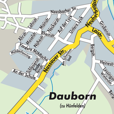 Stadtplan Dauborn