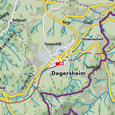 Übersichtsplan Degersheim