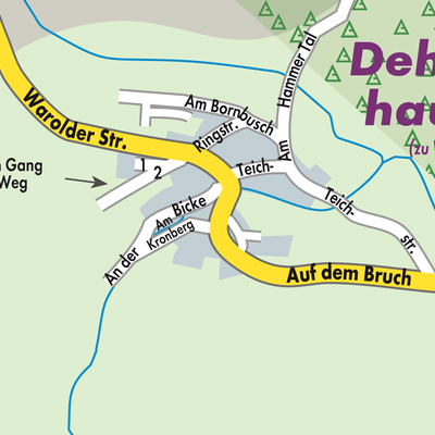 Stadtplan Dehringhausen