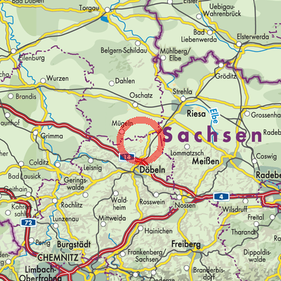 Landkarte Delmschütz