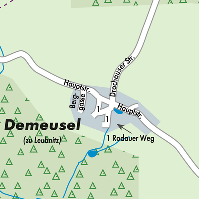 Stadtplan Demeusel