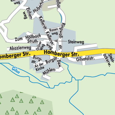 Stadtplan Densberg