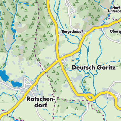Übersichtsplan Deutsch Goritz