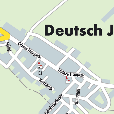 Stadtplan Deutsch Jahrndorf