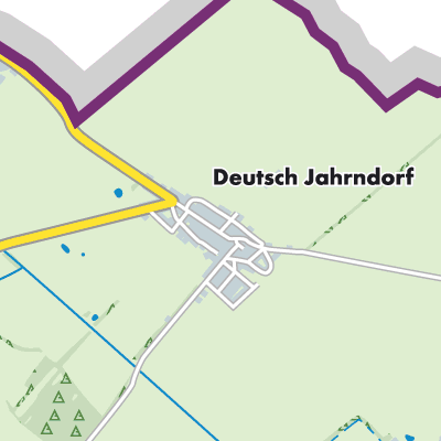 Übersichtsplan Deutsch Jahrndorf