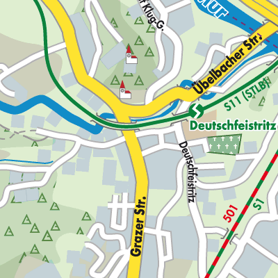 Stadtplan Deutschfeistritz