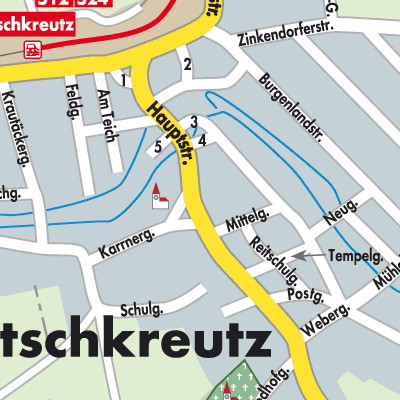 Stadtplan Deutschkreutz