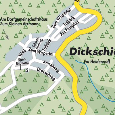 Stadtplan Dickschied