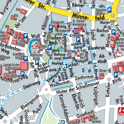 Stadtplan Dieburg