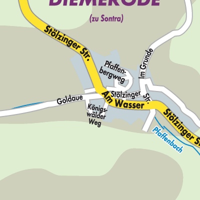 Stadtplan Diemerode