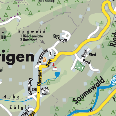 Stadtplan Diemtigen