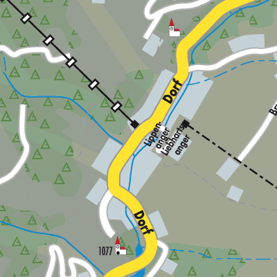 Stadtplan Dienten am Hochkönig