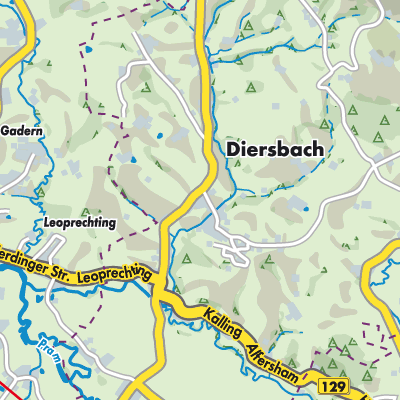 Übersichtsplan Diersbach