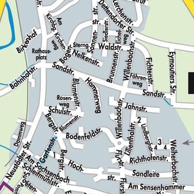 Stadtplan Diespeck (VGem)