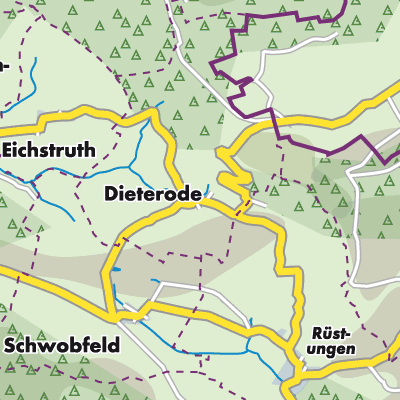 Übersichtsplan Dieterode