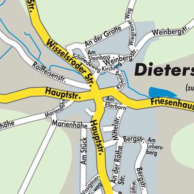Stadtplan Dietershausen
