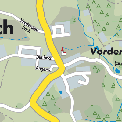 Stadtplan Dimbach