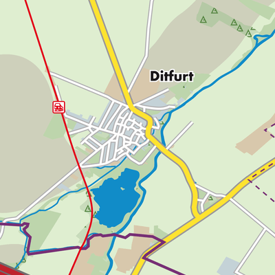 Übersichtsplan Ditfurt