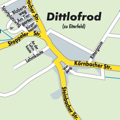 Stadtplan Dittlofrod
