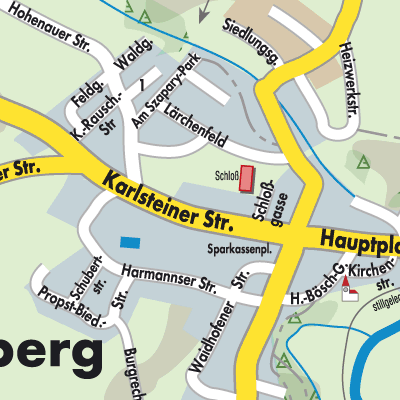 Stadtplan Dobersberg